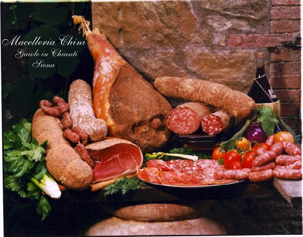 Osteria Carnivora Guest House Gaiole in Chianti Exteriör bild